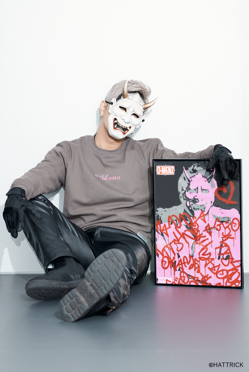 O-MENZ 般若サイン入りアートパネル O-MENZ 般若サイン入りアートパネル